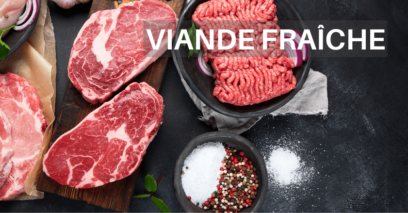 ACHETER DE LA VIANDE FRAÎCHE